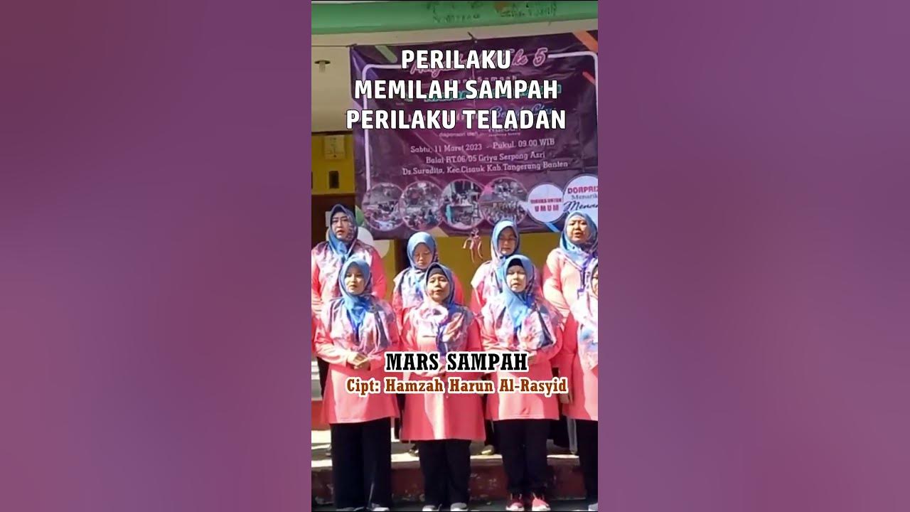 Lagu MARS Sampah, Sangat Edukatif | #shorts #banksampah