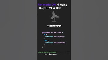 Coolest CSS Fan Loader Animation 💨 | Aesthetic HTML CSS Design #css #html #animation #ui #viral #fyp