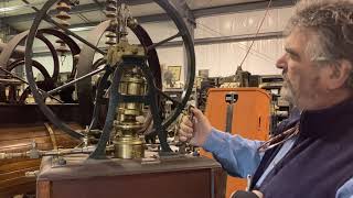 Charlie Chiachiaro Describes Vertical Oscillating Cylinder Sail Stitchers Steam Engine