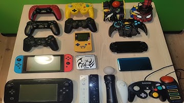 ASMR | 20 Controllers/Handhelds, Sound Comparison - Fast (No Talking)