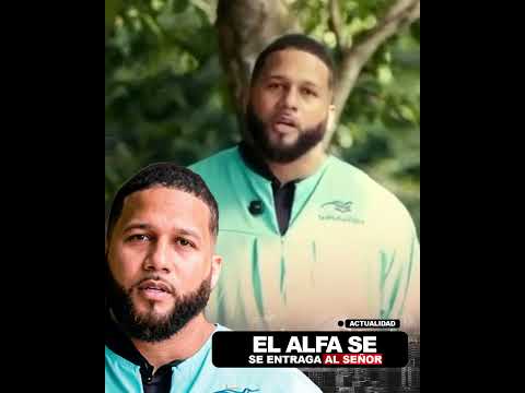 Video El Alfa se Convierte VIDEO de su Bautizó