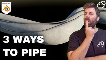 3 Best Ways to Make Pipes in Blender
