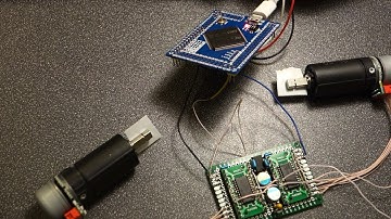 Dual L6235D Sensored BLDC motor driver controlled by stm32 via DAC for tracked robot.