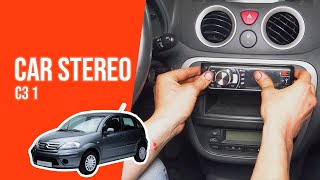 How To Install The Car Stereo Citroen C3 1 📻 - Youtube