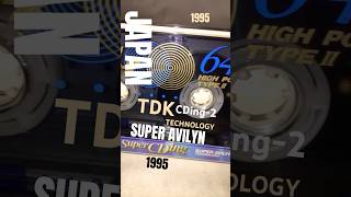 TDK CDing-2 ~1995 super avilyn technology аудіокасета #collection #tdk #japan #cd #japanese #super