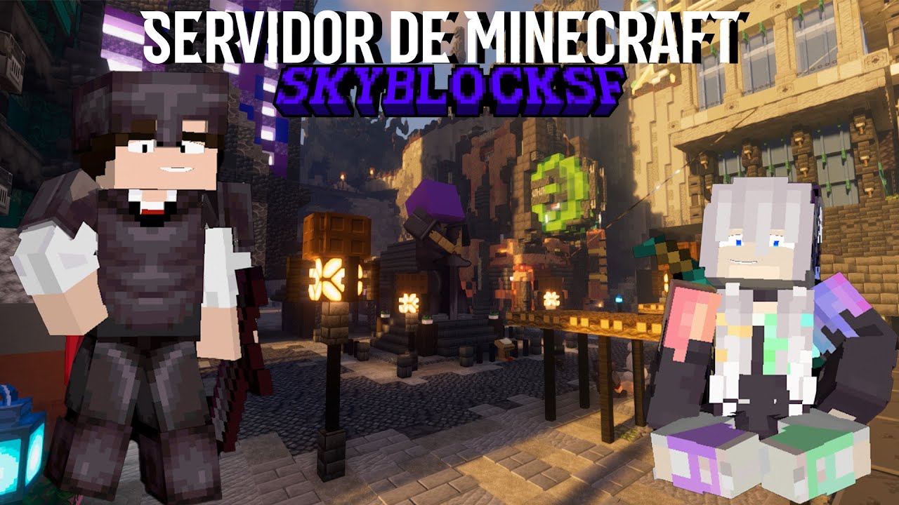 SERVIDOR DE SKYBLOCK COM SLIMEFUN NA 1.21 PARA PC E CELULAR!