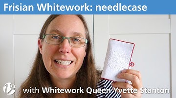 White Threads FlossTube #65 – Frisian Whitework needlecase