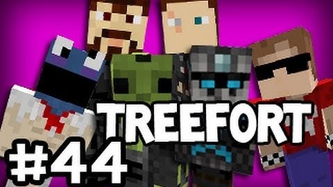 Minecraft: Tree Fortress w/ Creatures - Part 44: Operation FinkleBoob