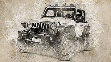 Pencil Sketch Effect Photoshop Action Tutorial - How To Use