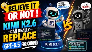 Believe It or Not !! KIMI K2.6 Can Really Replace GPT 5.5 For Coding | In Depth Analysis | Tech Edge