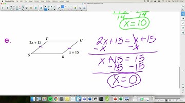 Sect 6 2 Video Properties of Parallelograms