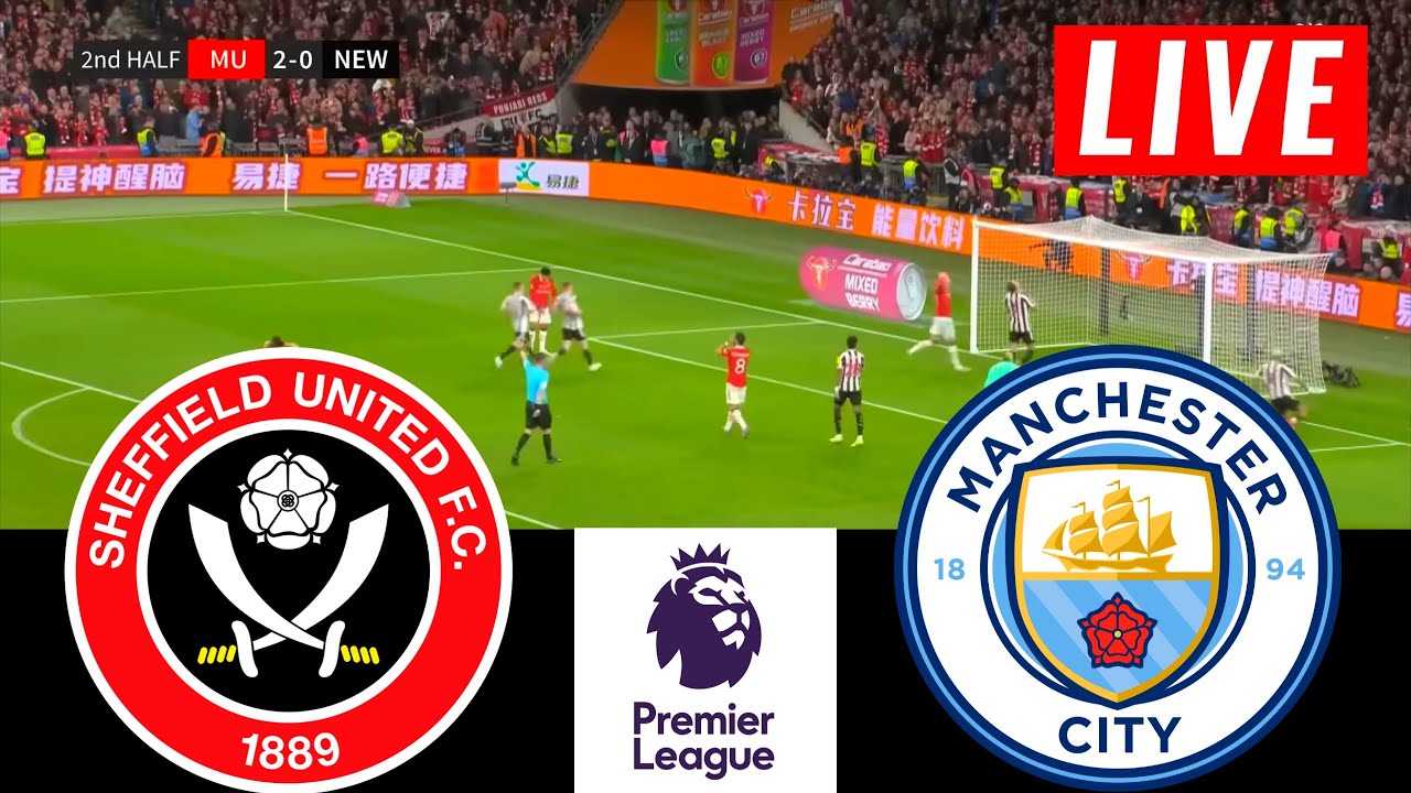 🔴LIVE : Sheffield United vs Man City | English Premier League 2023 | Epl Live Stream | Pes 21