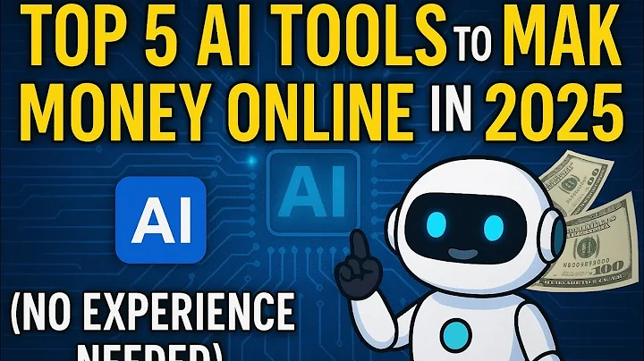 Top 5 AI Tools to Make Money Online in 2025🔥( No Experience Needed)