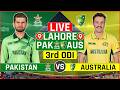 Pakistan vs Australia 3rd ODI Live Score | PAK vs AUS 3rd ODI Live Audio Commentary