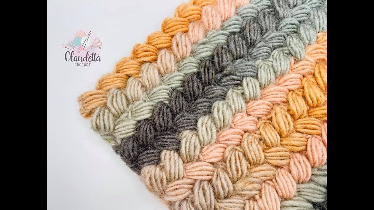 CROCHET BRAIDED STITCH / EASY 