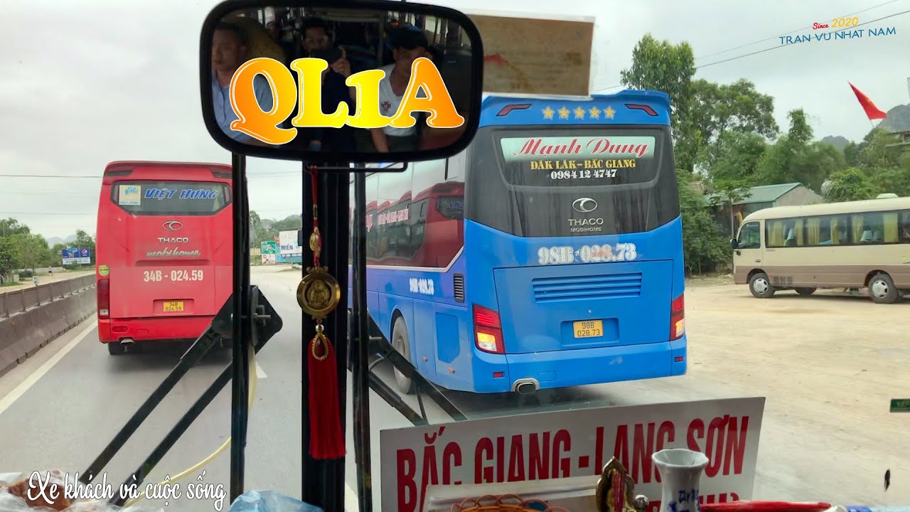 XE KHÁCH GIƯỜNG NẰM QUA QL1A - NGHỆ AN | NGỒI XE NGẮM ĐƯỜNG