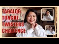 TAGALOG TONGUE TWISTERS CHALLENGE