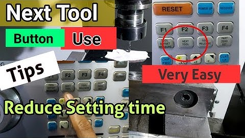 Reduce Setting Time In Vmc Machine !! Next tool command use !! hass tips & tricks