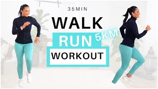 5000 Steps In 35 Min Walk And Run Fat Melting Workout Super Fun Workout