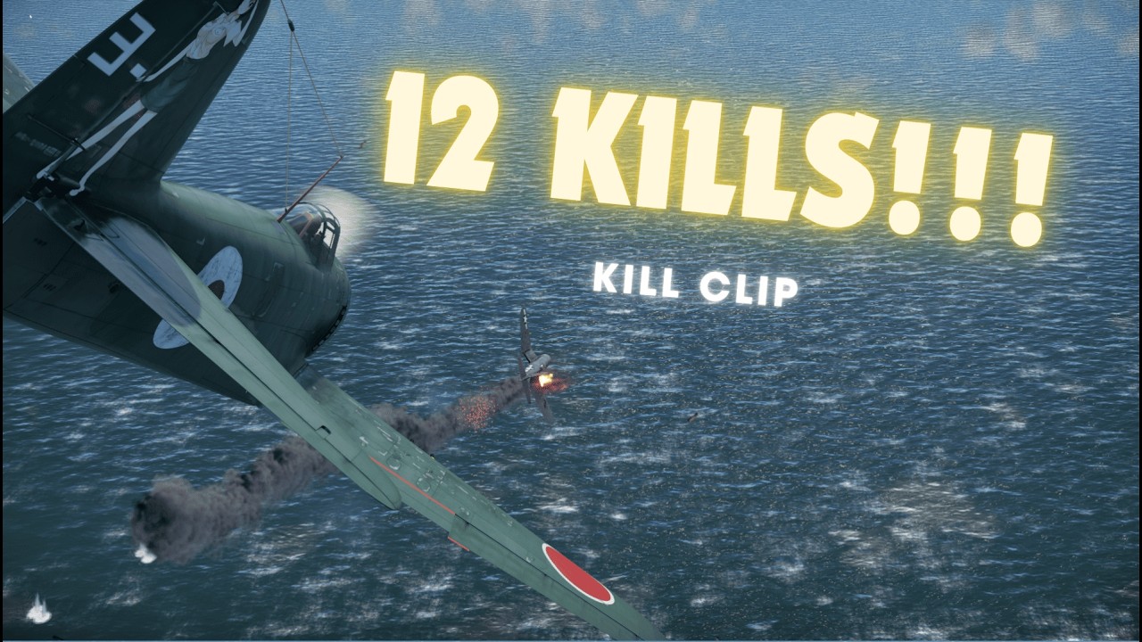 War Thunder 12 kill clip