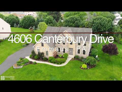 4606 Canterbury Dr, Emmaus, PA home video tour
