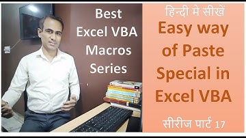 Paste Special in Excel VBA Macros