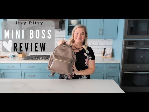 Itzy Ritzy Mini Boss Diaper Bag Review 