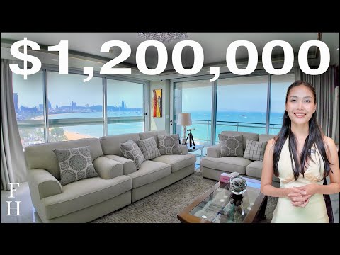 Luxurious Ocean View Condo in Pattaya, Thailand - 40,000,000
