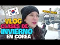 Invierno en COREA 🇰🇷☃️- Vlog de clases en un día especial de invierno #corea #southkorea #vlog