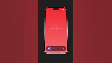 SwiftUI Custom Tab Bar with Blurred Glassmorphism & Smooth Animations 💎📱