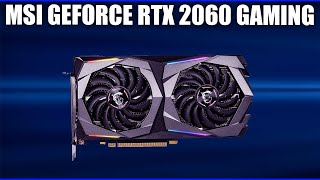 Видеокарта MSI GeForce RTX 2060 GAMING (Z)