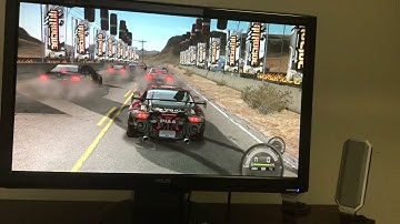 Need For Speed Pro Street Demo Mazda RX7 714bhp Xbox 360 a couple of cars were totaled