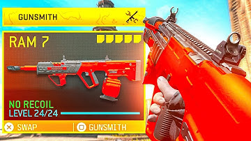 new *ZERO RECOIL* RAM-7 LOADOUT META on REBIRTH ISLAND! (Best Ram-7 Class Setup) Warzone 3