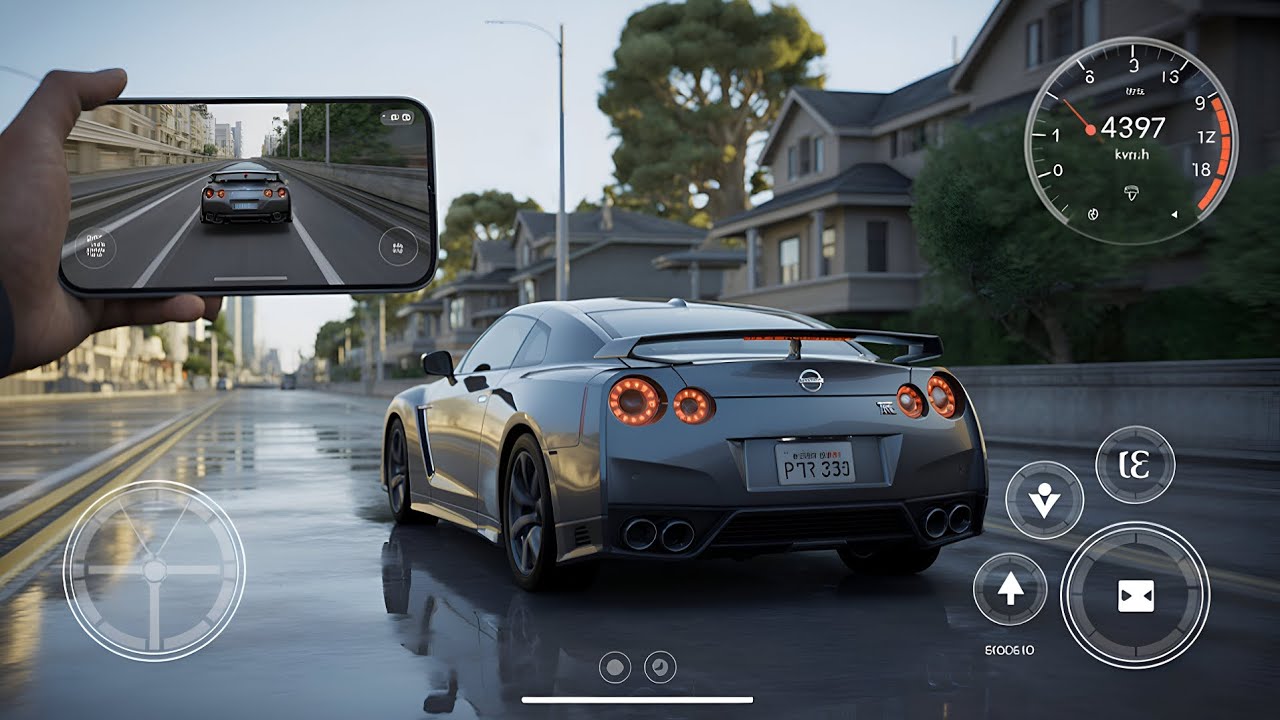 NISSAN GTR 35 | PUSHING LIMITS WITH MAX GRAPHICS IN CARX STREET | YOU ...
