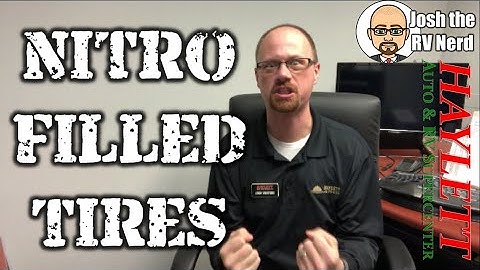 Nitro vs Air Filled RV Tires with Josh the RV Nerd