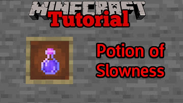 Minecraft Tutorial - How to Make a Potion of Slowness - v.1.21+