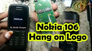 Nokia 106 logo hanging solution without charger problem | All Nokia logo hanging problem