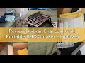Review Bodkar Charcoal Grill, Portable BBQ Smoker - Lightweight Tabletop Outdoor Grill for Camping,