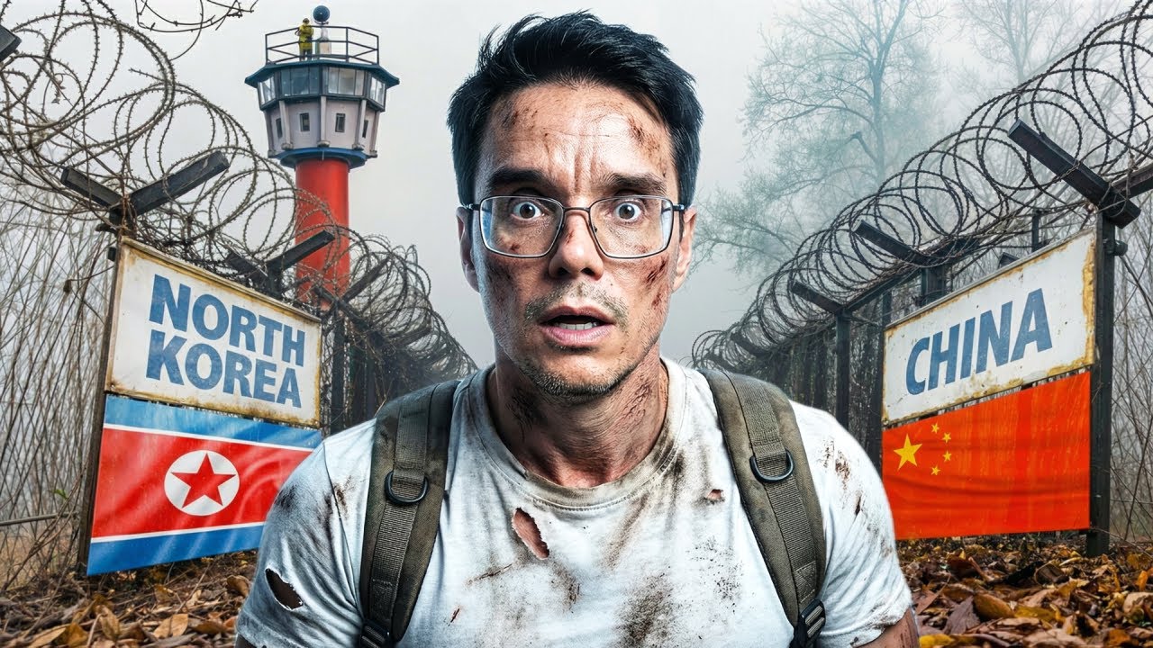INVESTIGUEI A FRONTEIRA DA CHINA COM A COREIA DO NORTE (é bizarro) - Peter Reage