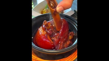 Ăn nguyên một chân giò heo ngon lành #food #vietnamesestreetfood #mukbang