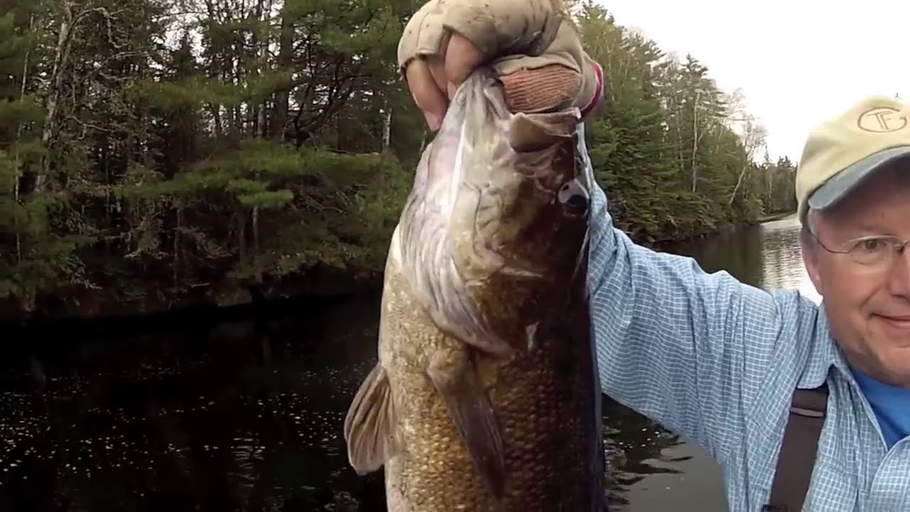 Spring fishing on the East Outlet of the Kennebec River YouTube