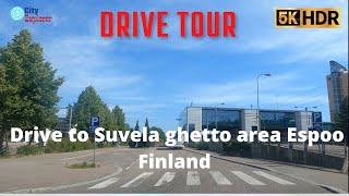 Drive to Suvela ghetto area Espoo Finland😰✈  #helsinki #espoo   #finland #scandinavia