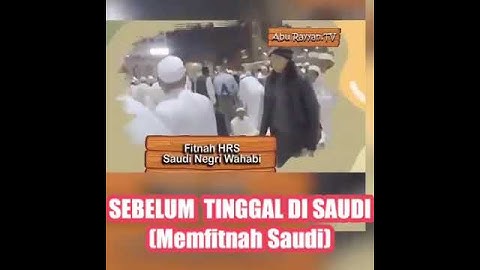 rekam jejak digital habib Rizieq Shihab