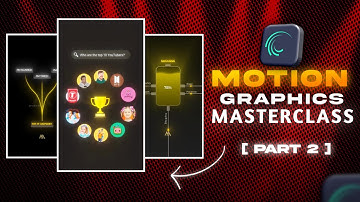 Motion GRAPHICS Editing On Mobile Like PC [ Part 2 ]