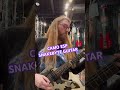 Metallica riffs on a snakebyte esp guitar