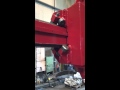 BODE 6 m x 6 m Column and Boom Welding Manipulator with Lincoln Electric Idealarc DC 1000 and NA-5