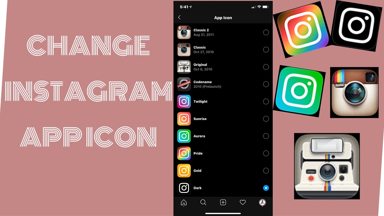 How to Change Your INSTAGRAM App Icon/Logo (No Apps Required) - YouTube
