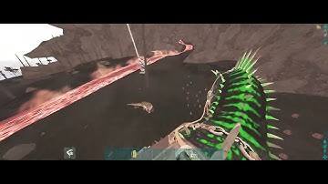 ARK - Solo Raiding Pearl Cave on Monster Fibercraft [4K]