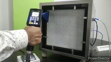 HEPA Filter Integrity Testing with ATI 2i Aerosol Photometer by Measuretest Instrument Part 3