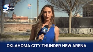 Oklahoma City breaks ground on Thunder's new arena